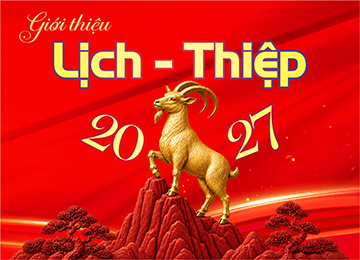 Lịch và Thiệp 2027